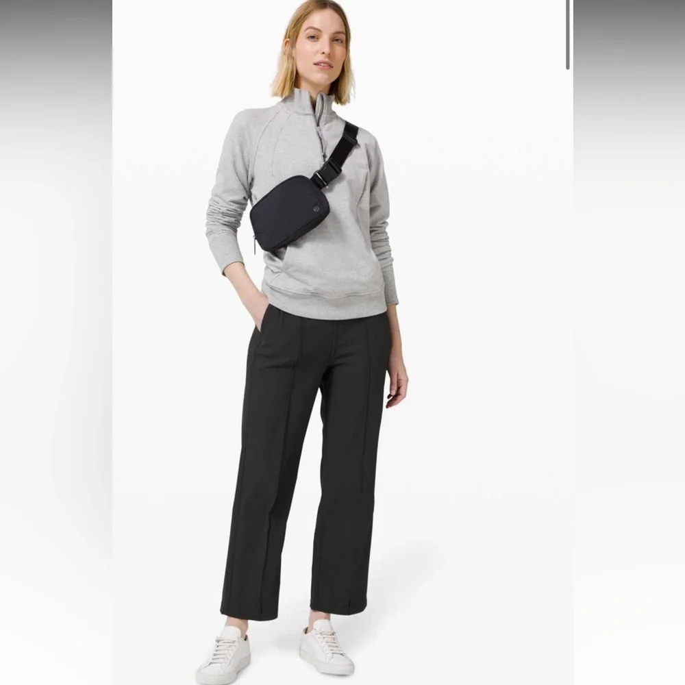 7. Lululemon $118 Urban Strides Super High-Rise Pant 25"Black 4 - Picture 1 of 6